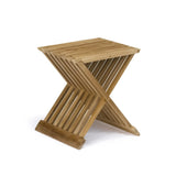 Azura Teak Outdoor Accent Table - Teak Warehouse