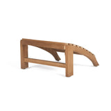 Adirondack Teak Outdoor Foot Stool Teak Warehouse