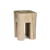 Banzi Organic Teak Root Accent Table - Natural Rustic - Teak Warehouse