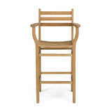 Pager Teak Outdoor Arm Bar Stool Teak Warehouse