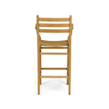 Pager Teak Outdoor Arm Bar Stool Teak Warehouse