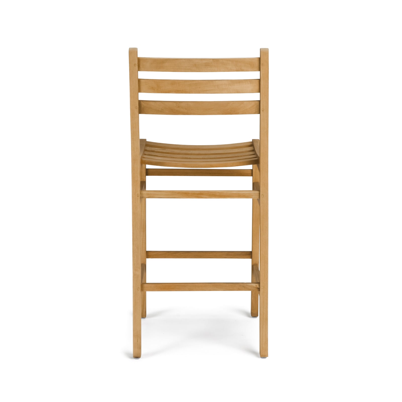 Pager Teak Outdoor Bar Stool