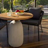 Beverly Hills Rope Outdoor Dining Chair (Graphite) Teak Warehouse