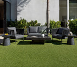 Beverly Hills Rope Outdoor Loveseat (Graphite) - Teak Warehouse