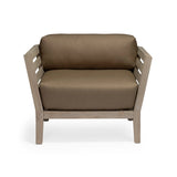 Romeo Weathered Teak Outdoor Club Chair Teak Warehouse