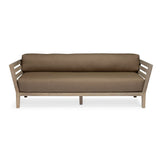Romeo Weathered Teak Outdoor Sofa Teak Warehouse