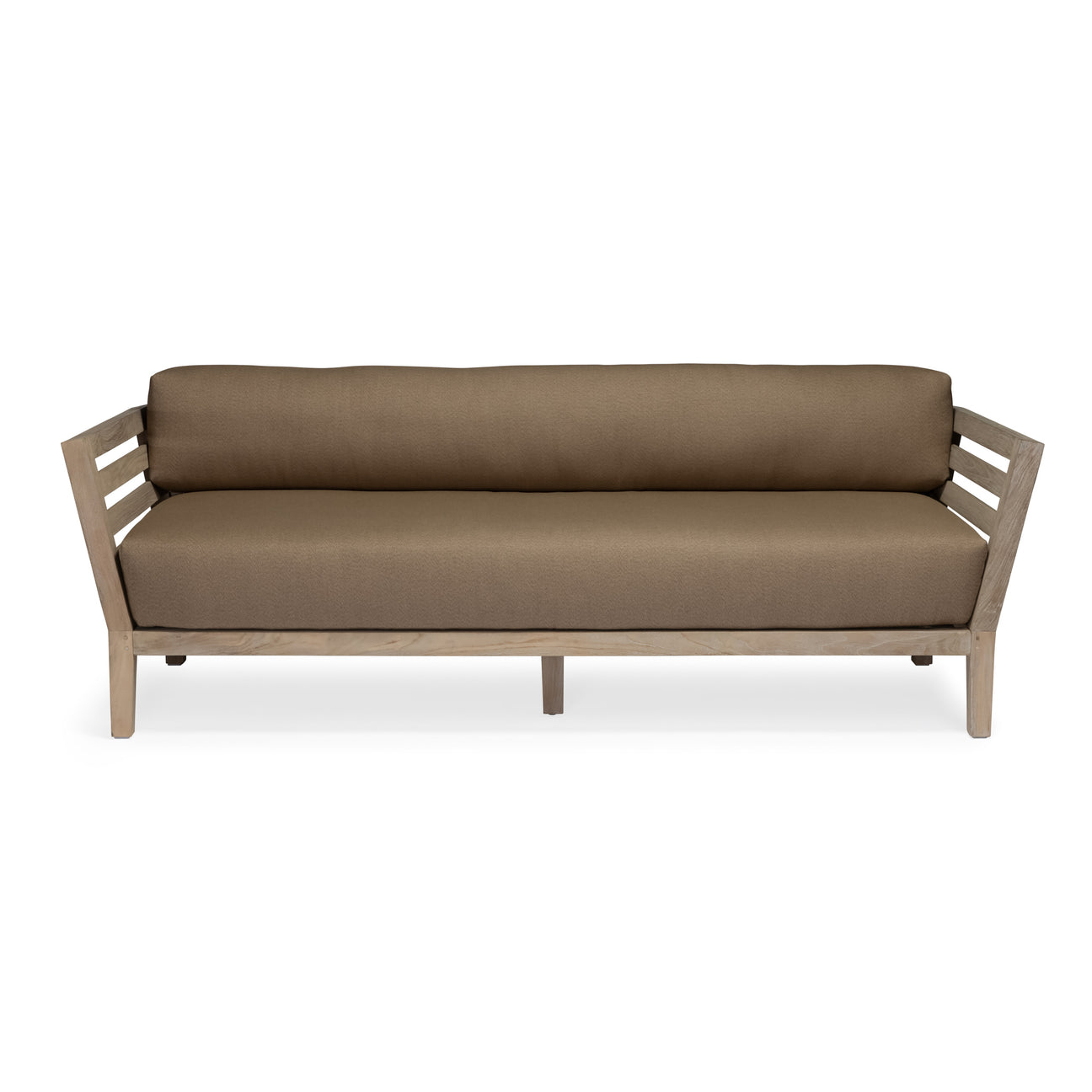 Romeo Weathered Teak Outdoor Sofa