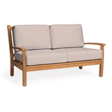 Naples QuickShip Loveseat - Catalina Sands Teak Warehouse