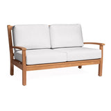 Naples QuickShip Loveseat - Catalina Pearl Teak Warehouse
