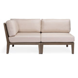 Palermo Reclaimed Teak Outdoor Sectional Center Teak Warehouse