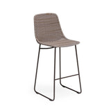 Georgia Wicker Outdoor Bar Chair (Stone) Teak Warehouse