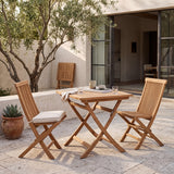 Regatta Square 31" Folding Teak A-Grade Outdoor Dining Table