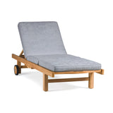 Malibu Teak Outdoor Sun Lounger Teak Warehouse