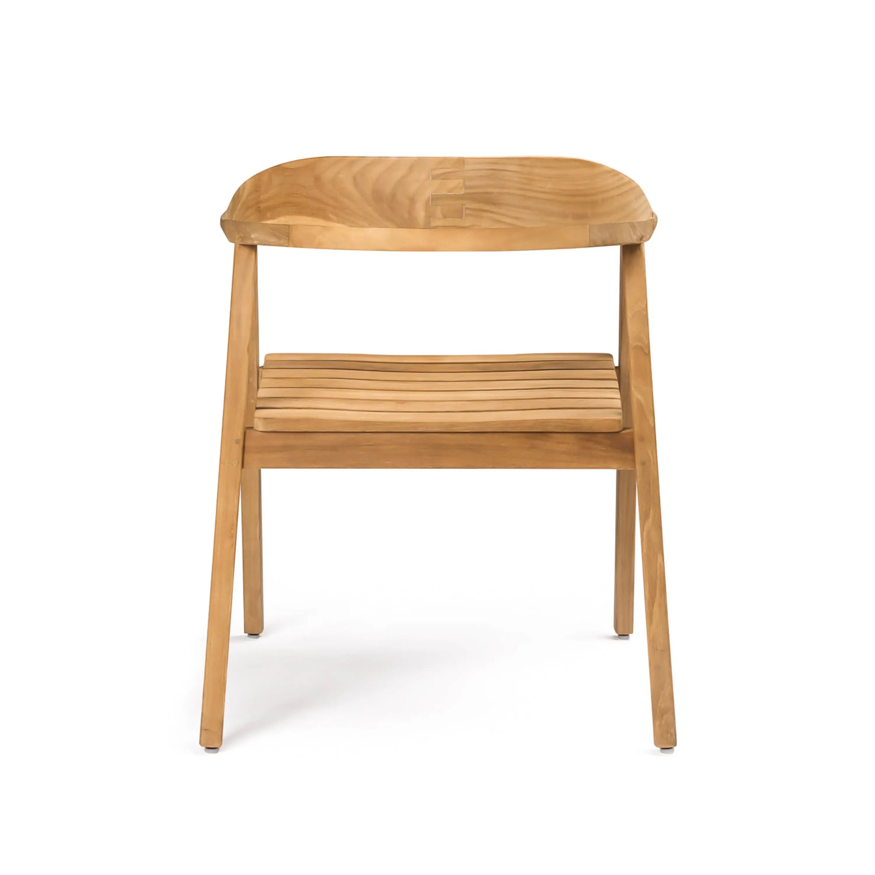 Neil Teak Dining Chair | Weather-Resistant Patio Seating | Teak
