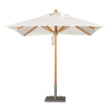 Santa Monica Square Teak Umbrella 8' Teak Warehouse