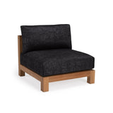 Ibiza Teak Outdoor Sectional Center Chair Teak Warehouse