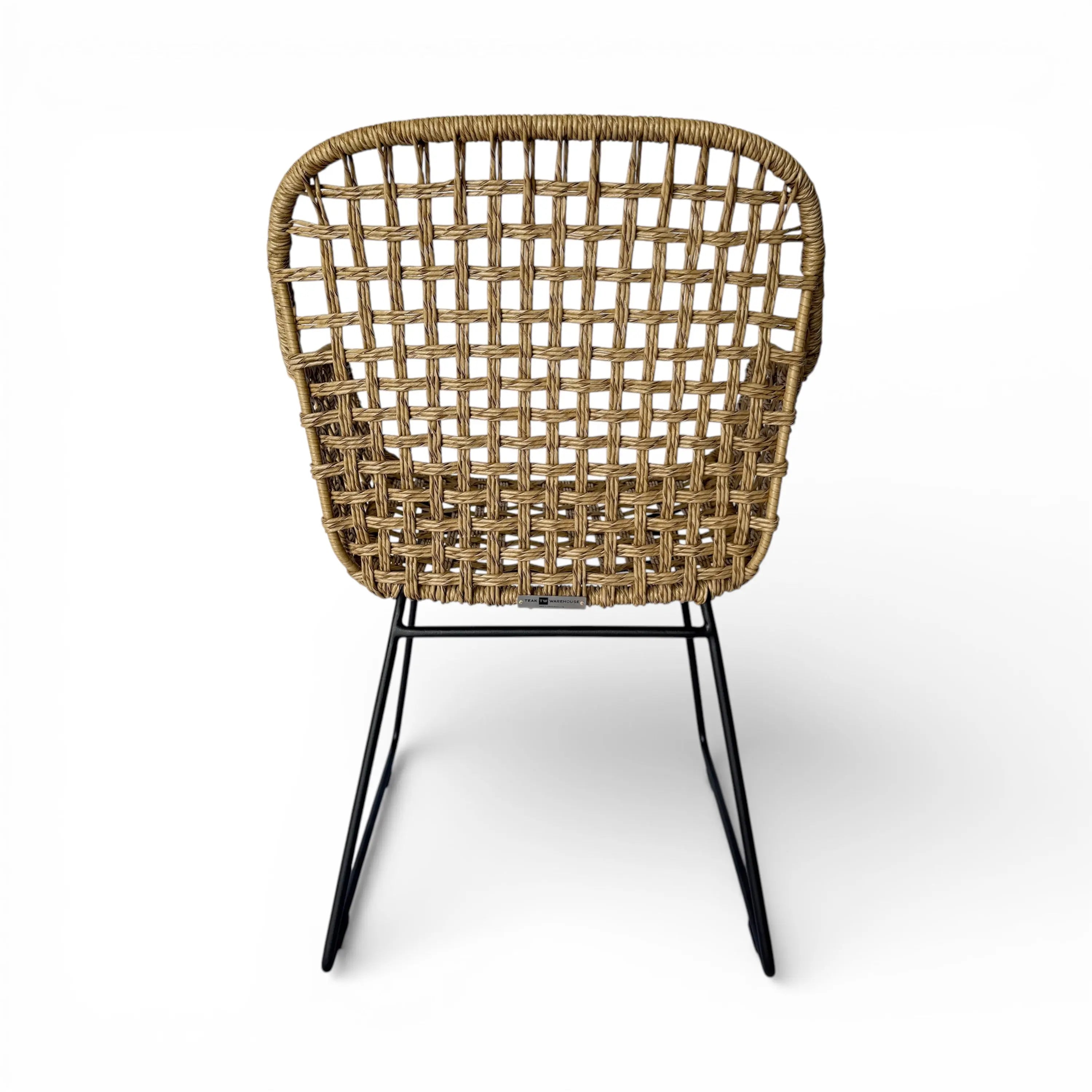 Molly Rope Outdoor Dining Arm Chair Teak Warehouse
