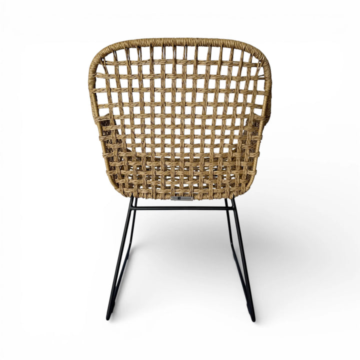 Molly Rope Outdoor Dining Arm Chair Teak Warehouse