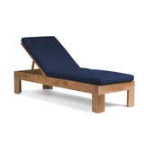 Palm Teak Outdoor Sun Lounger Teak Warehouse