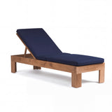 Palm Teak A-Grade Outdoor Sun Lounger