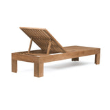 Palm Teak Outdoor Sun Lounger Teak Warehouse
