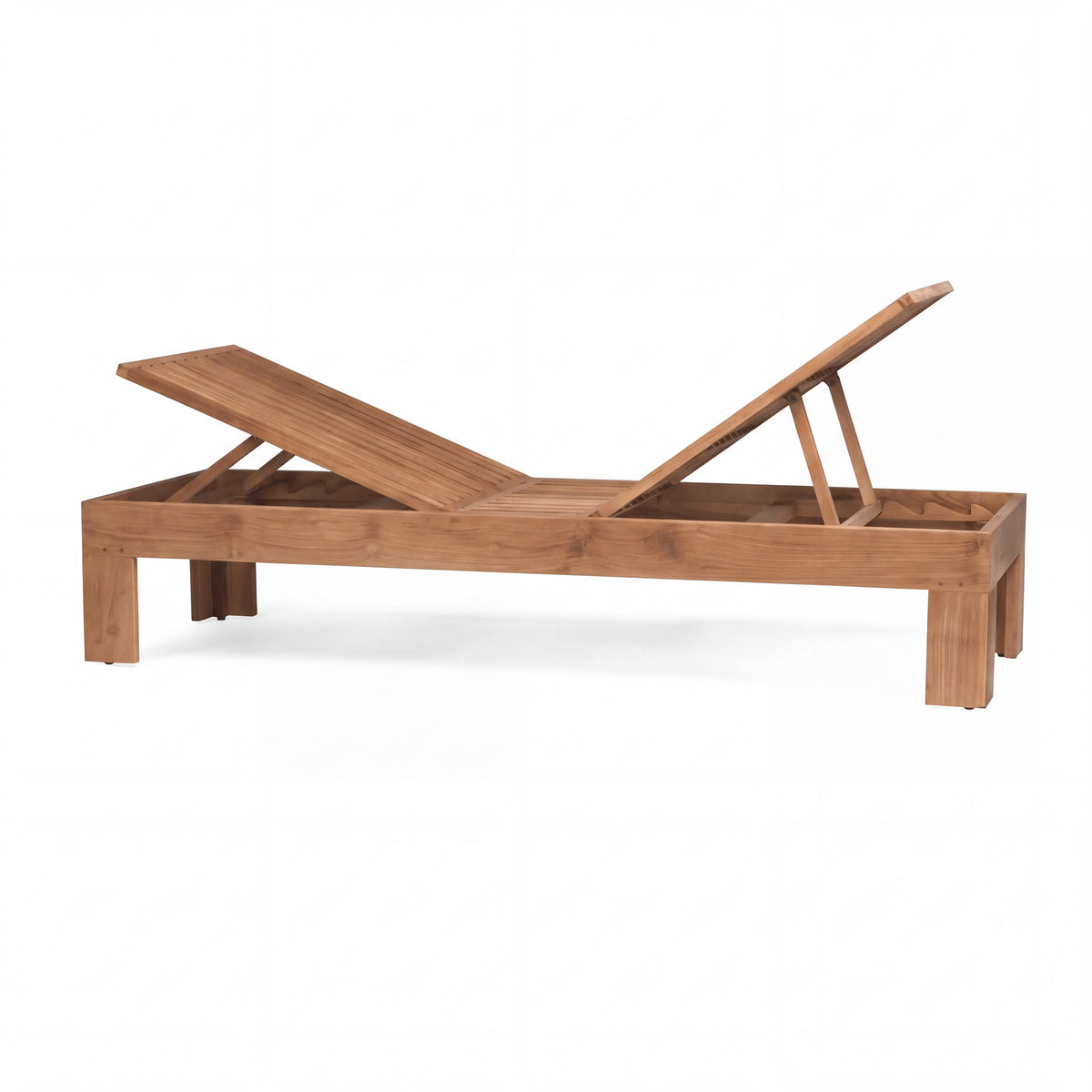 Palm Teak A-Grade Outdoor Sun Lounger