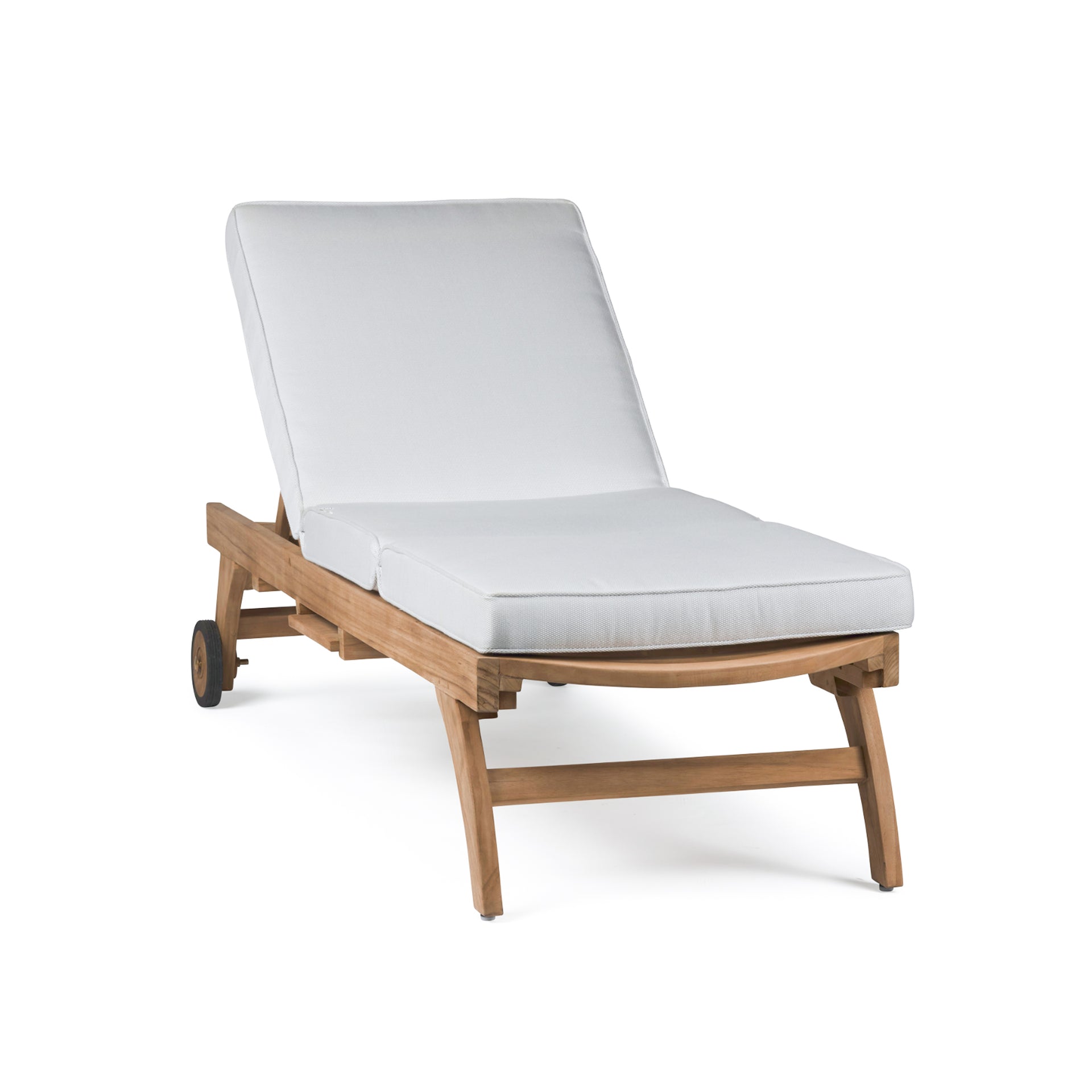 Maui Teak Outdoor Sun Lounger