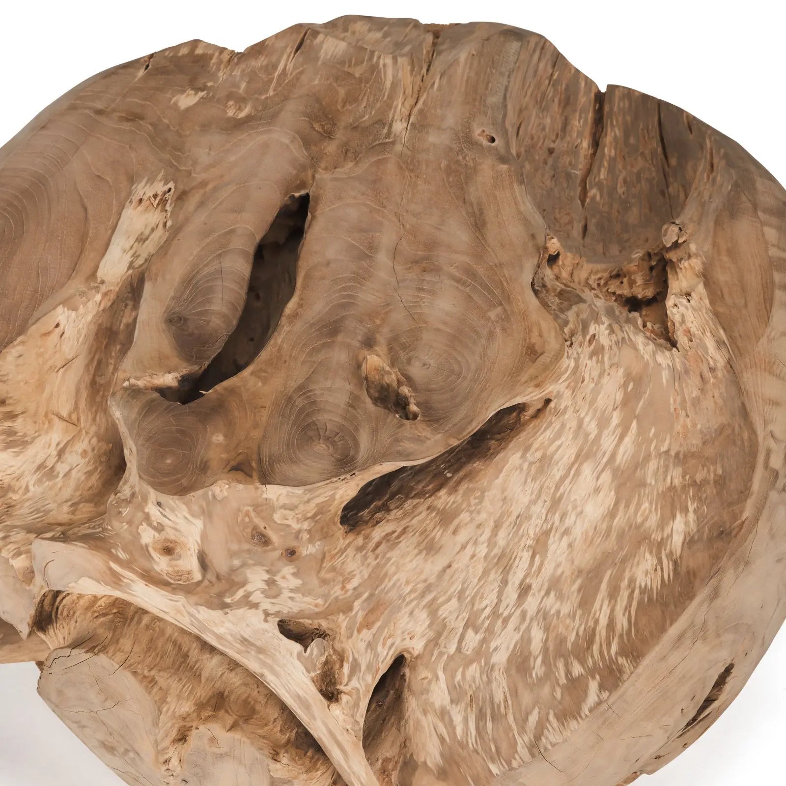 Woodrock Teak Ball Coffee Table Teak Warehouse
