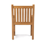 Wave Teak Dining Arm Chair Teak Warehouse