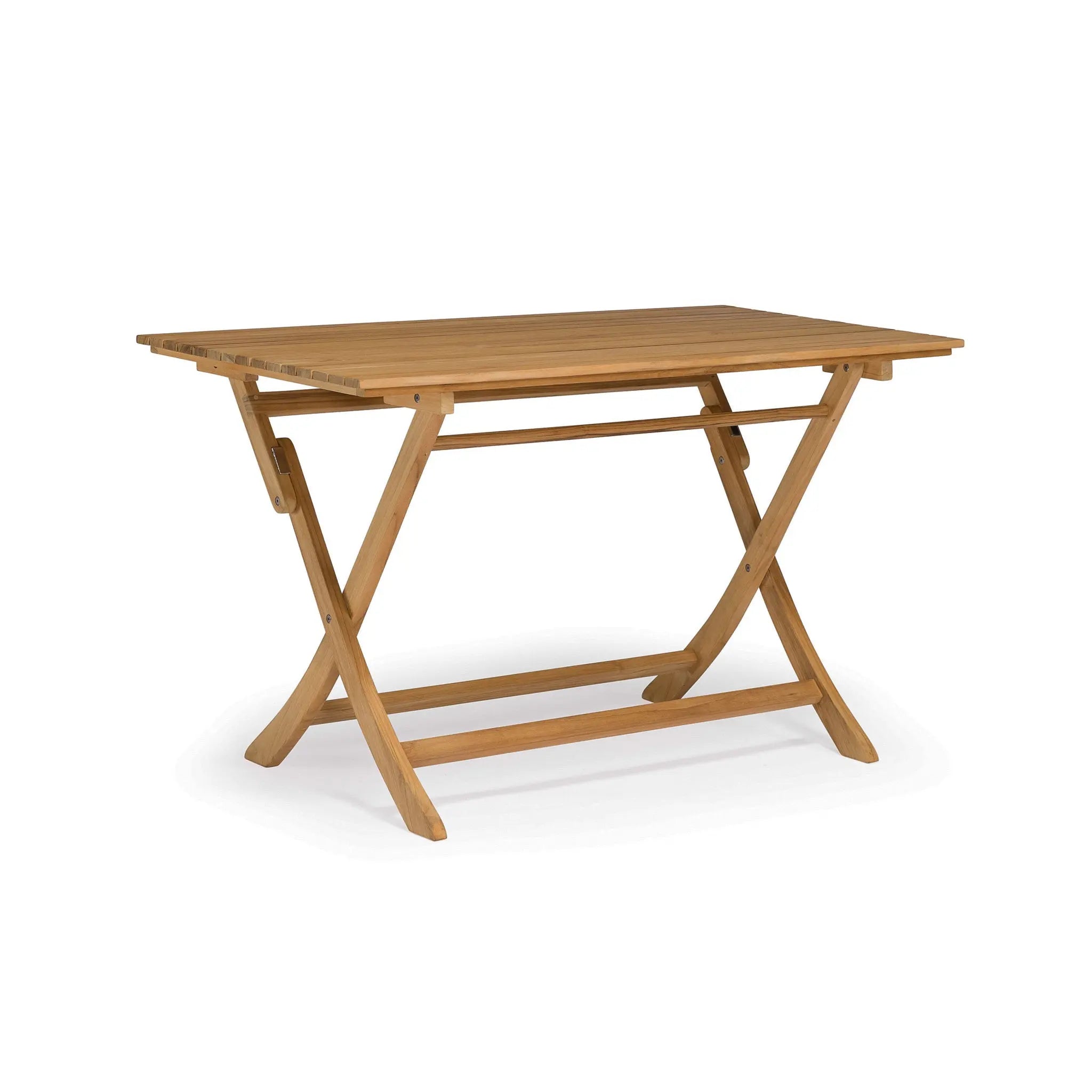 Regatta Rectangle Folding Teak Outdoor Dining Table Teak Warehouse