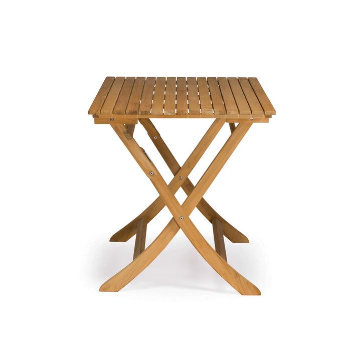 Regatta Rectangle Folding Teak Outdoor Dining Table Teak Warehouse