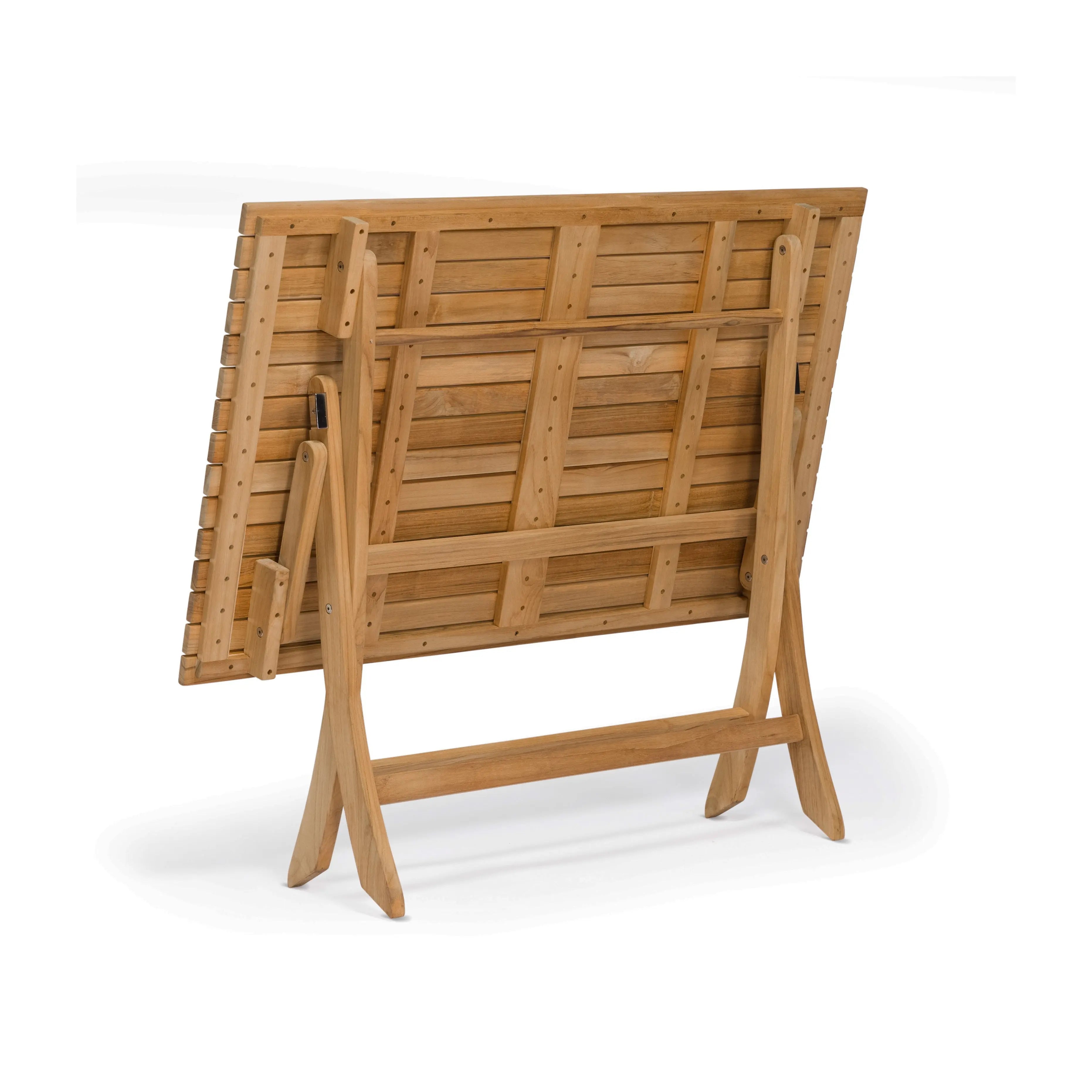 Regatta Rectangle Folding Teak Outdoor Dining Table Teak Warehouse