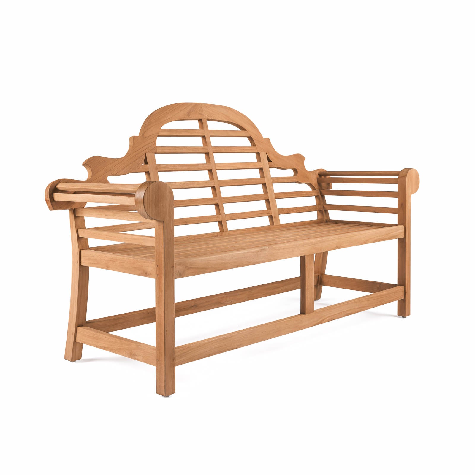 Lutyens Outdoor Bench in Teak (2 Seat)