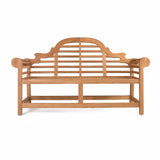 Lutyens A-Grade Teak Outdoor Bench - Elegant 3-Seat Garden
