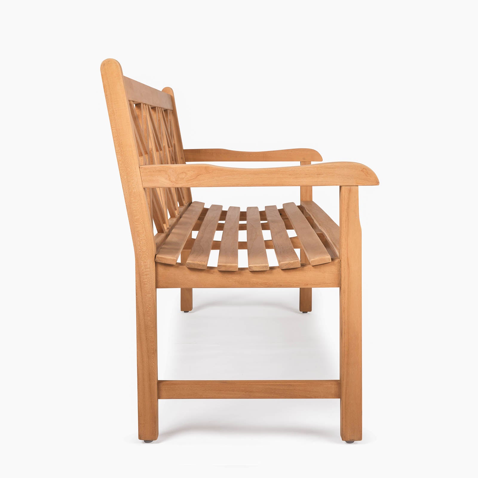 A-Grade Teak 3-Seater Bench Elegant Outdoor Patio Seating 