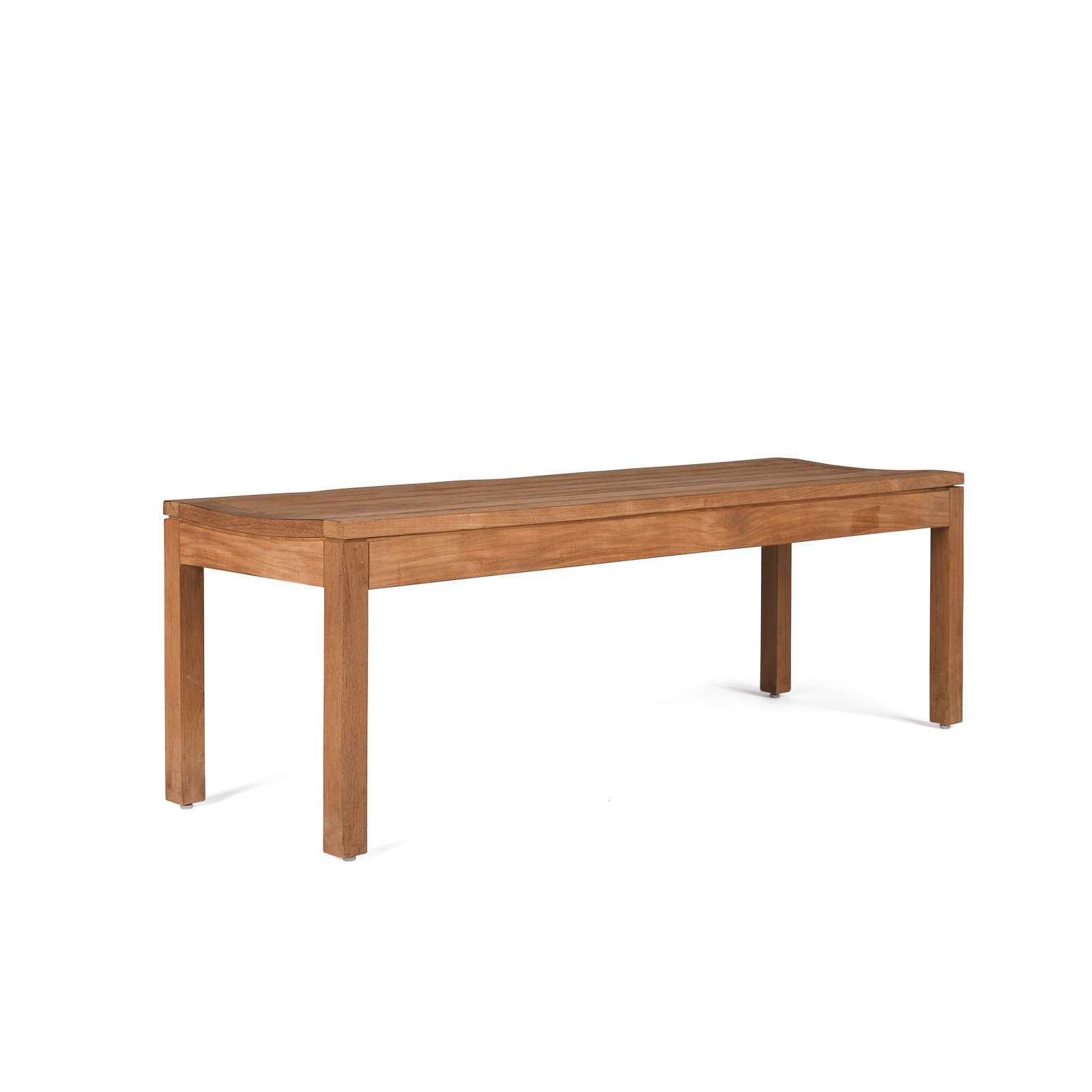 Toscana Teak Backless Outdoor Bench 55".