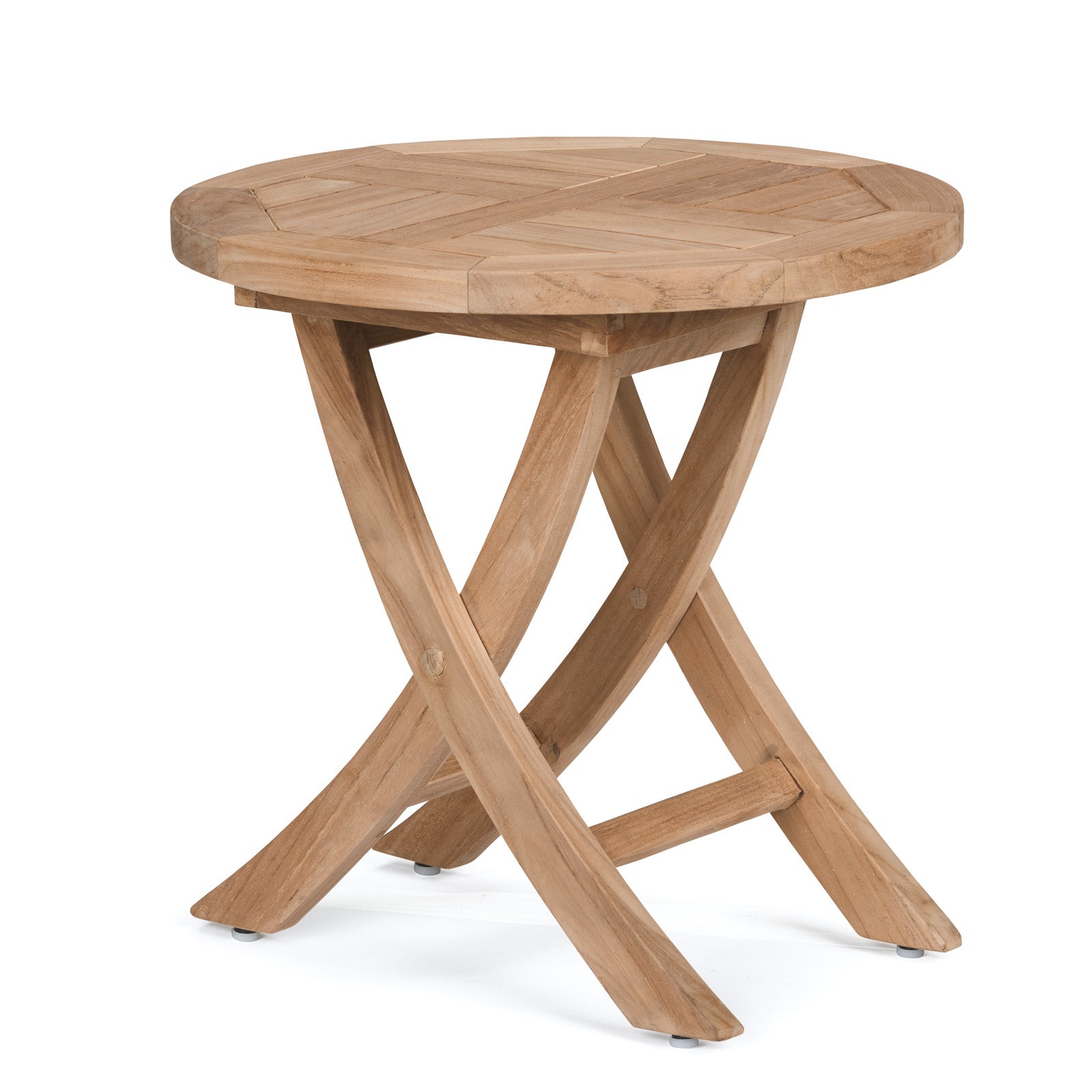 Port Teak Outdoor Folding Side Table