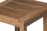 Milano Teak Outdoor Side Table - Teak Warehouse