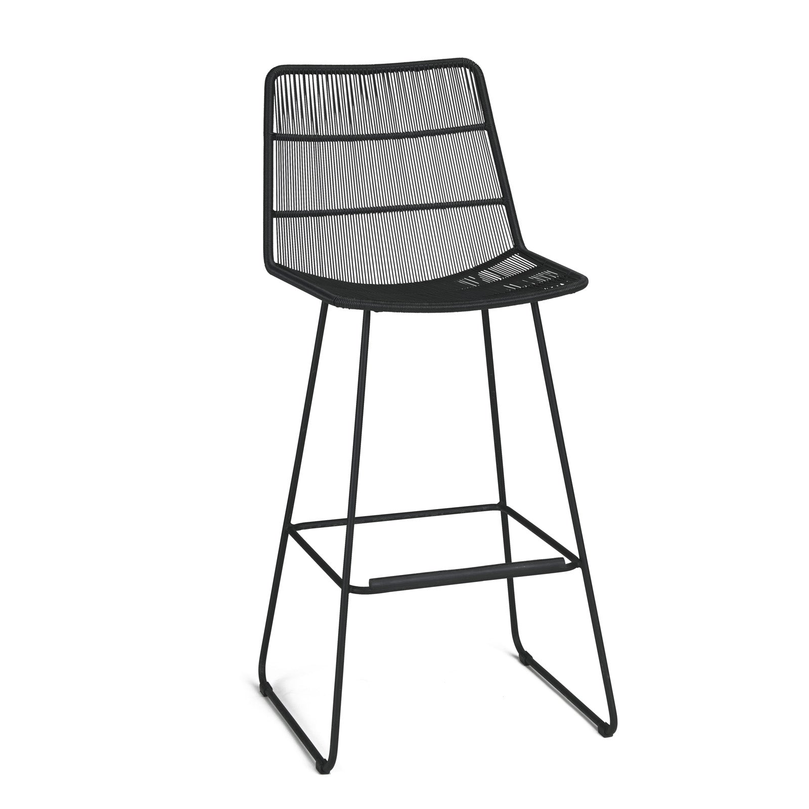 Nairobi Outdoor Barstool (Black)