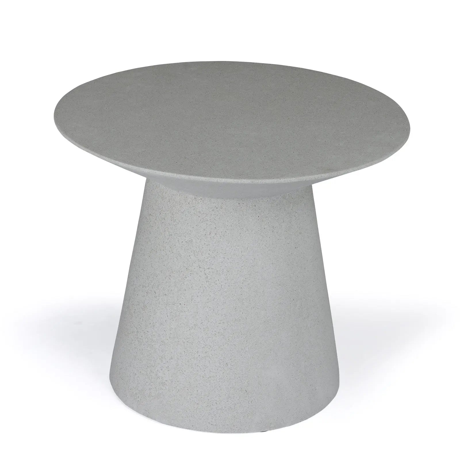 Holly Concrete Outdoor Side Table (Grey) - Teak Warehouse
