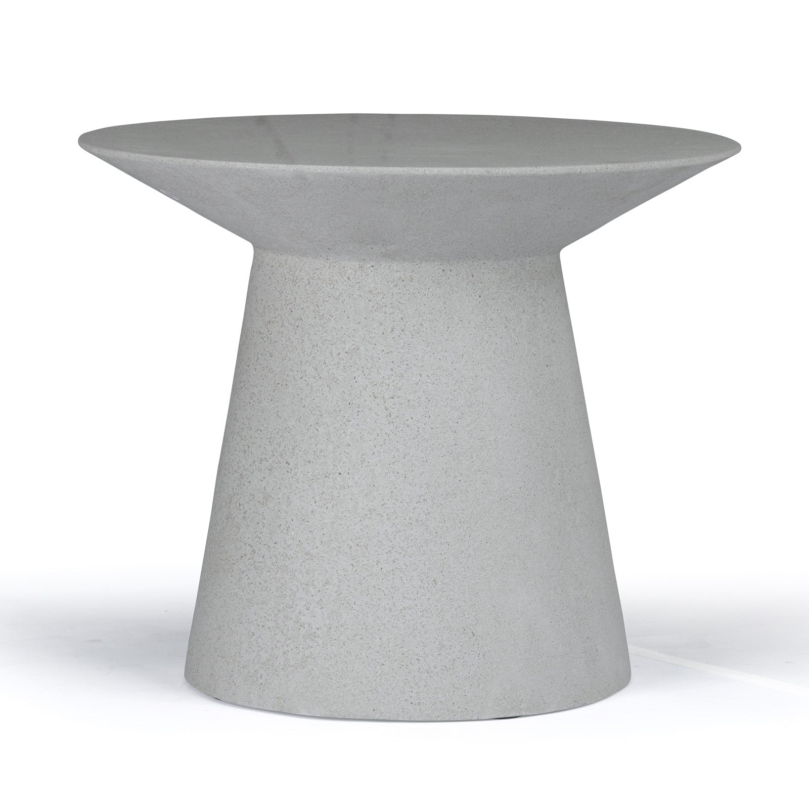 Holly Concrete Outdoor Side Table (Grey)