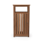 Teak Outdoor Trash Container Teak Warehouse