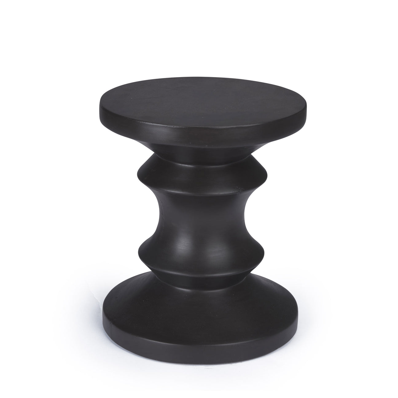 Blok Concrete Chess Side Table (Black)