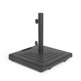 Capri Square Umbrella Base (Black) Teak Warehouse