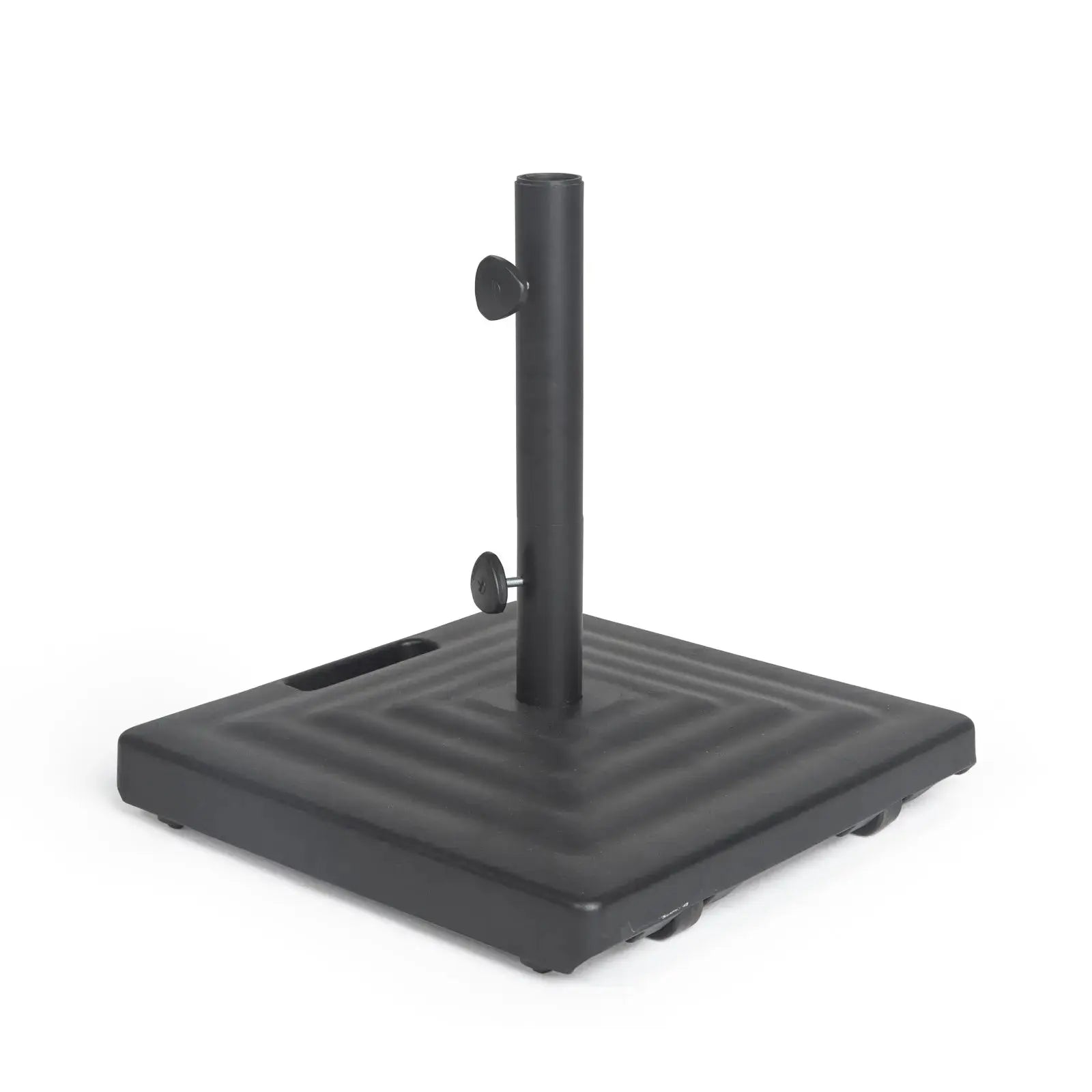 Napa Black Umbrella Base | Durable Outdoor Stability