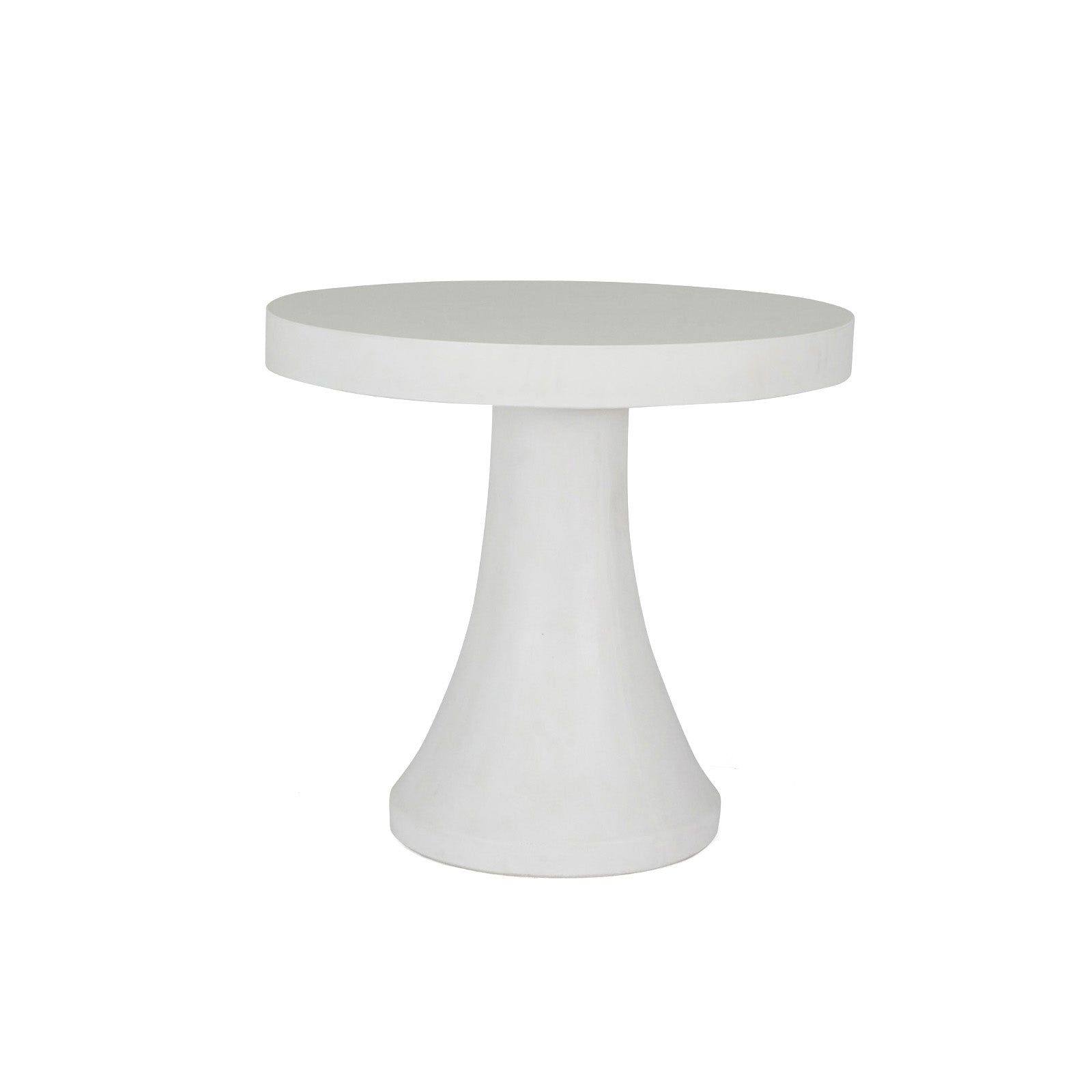 Blok Round Concrete Dining Table 40" (White)