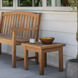 Milano Teak Outdoor Side Table - Teak Warehouse