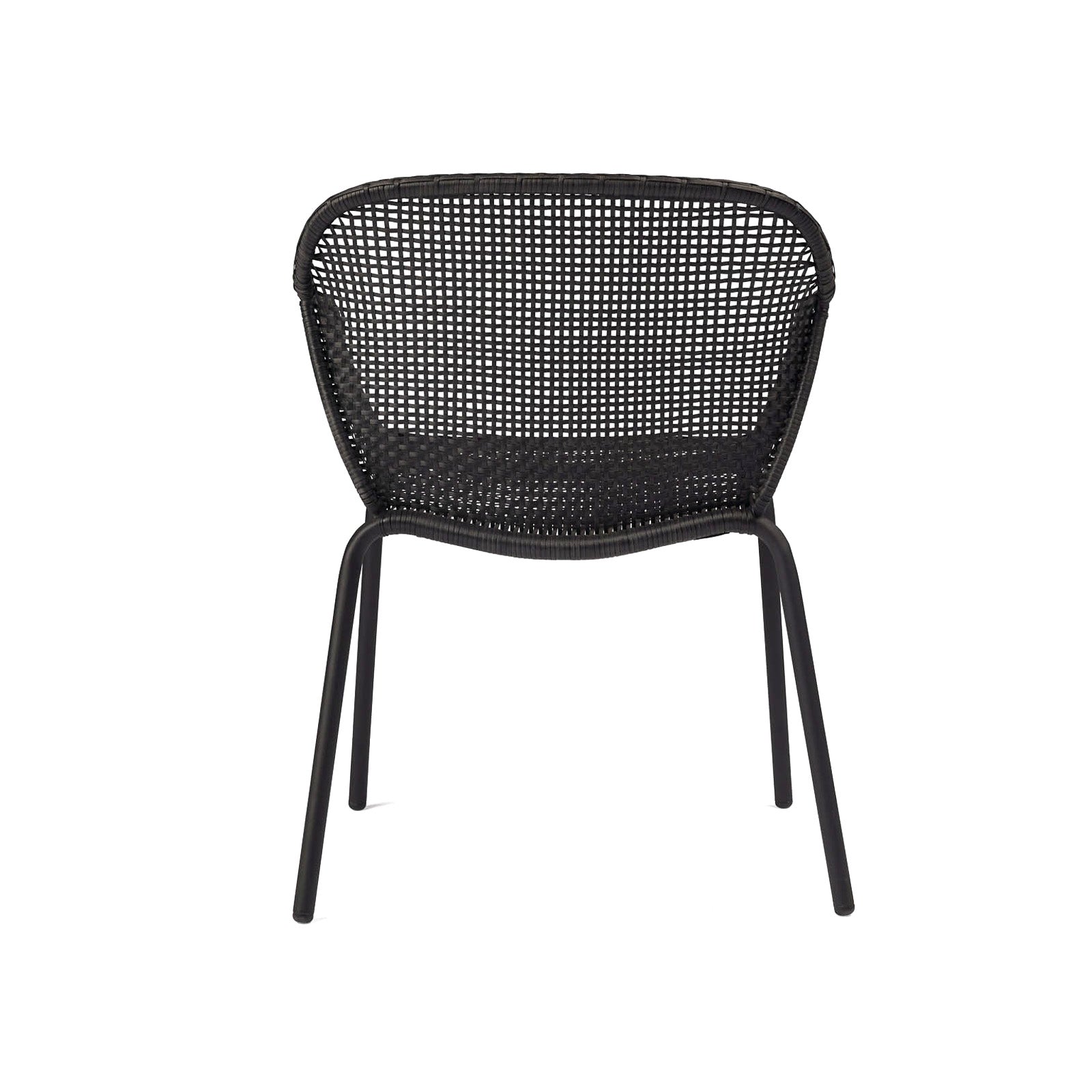 Ben Outdoor Wicker Dining Arm Chair (Lava)