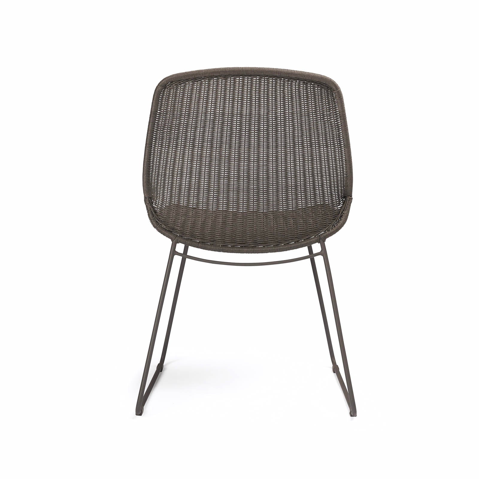 Joe Wicker Outdoor Dining Side Chair (Coal)