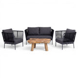 Beverly Hills Outdoor Loveseat and Club Chair Set